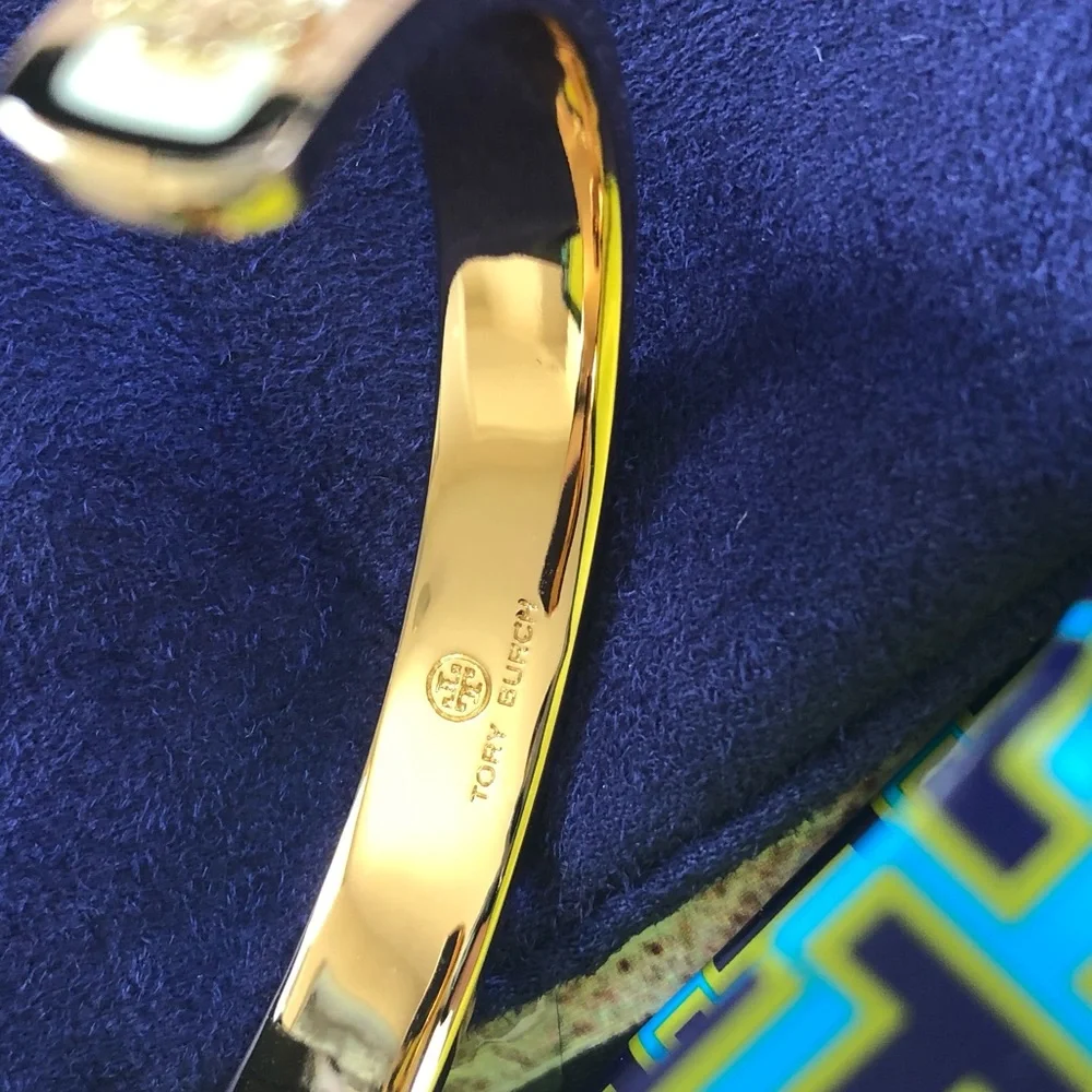 Tory Burch Kira Enameled Cuff